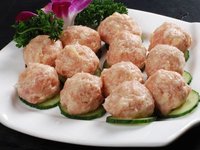 手打嫩滑肉丸